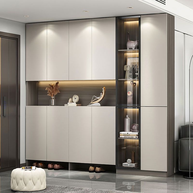 Household Doorway Aisle Large Capacity Living Room Foyer Cabinet Storage Cabinet Custom Entryway Shoe Cabinet Entryway Console Cabinet Integrated