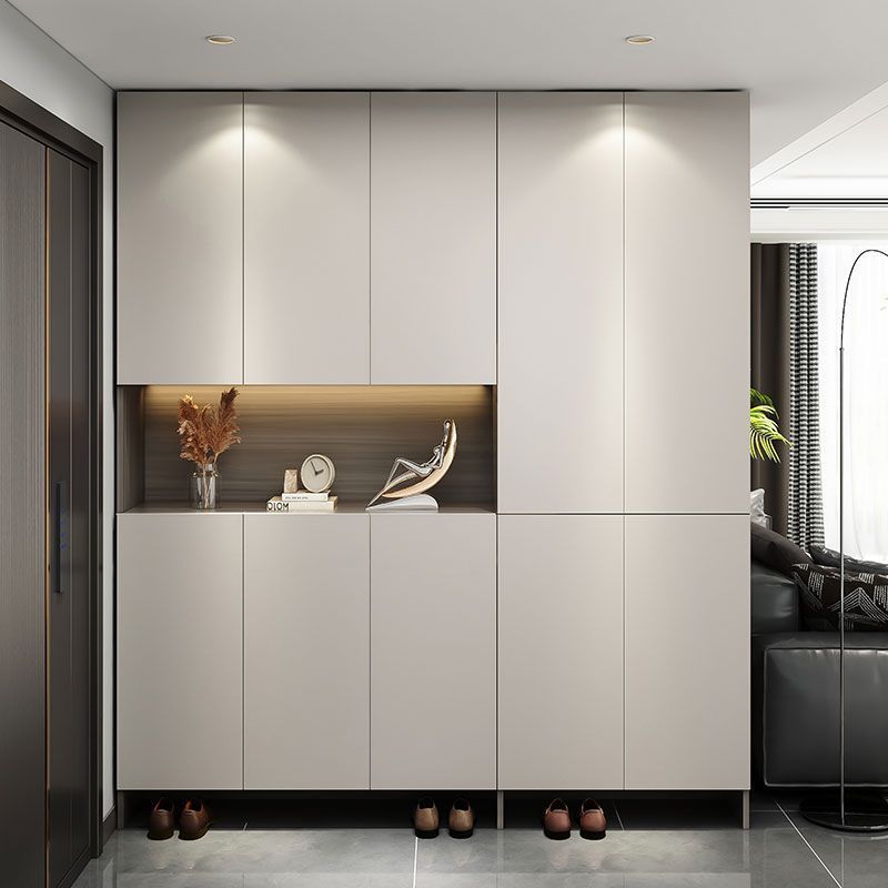 Household Doorway Aisle Large Capacity Living Room Foyer Cabinet Storage Cabinet Custom Entryway Shoe Cabinet Entryway Console Cabinet Integrated